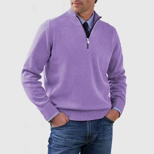2025 Zip-up sweater – classic warmth and modern elegance