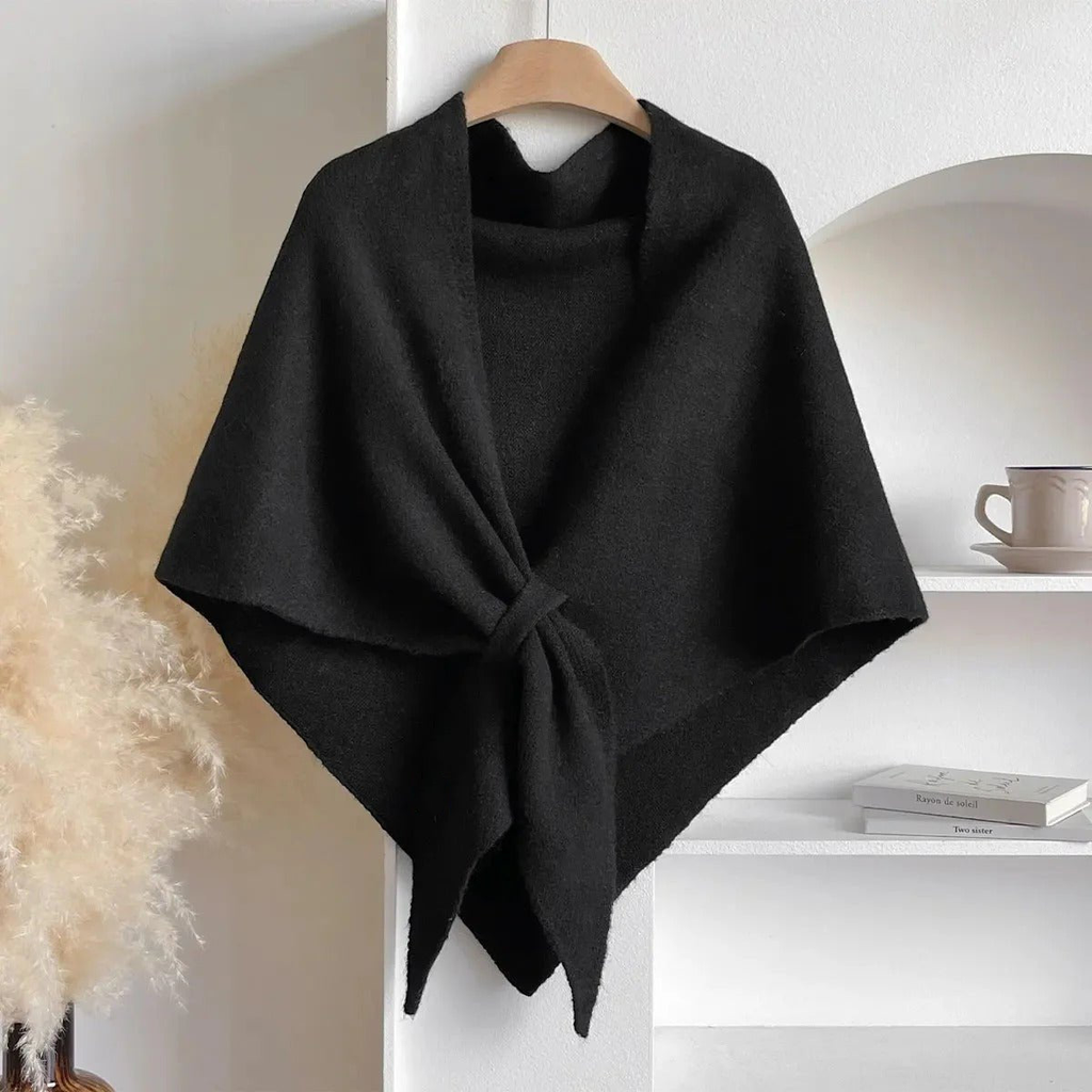 French Wool Triangle Shawl